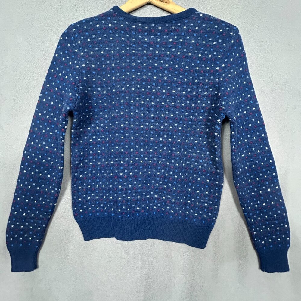 Pendleton Sweater Women's Size 38 Blue Multicolor… - image 7